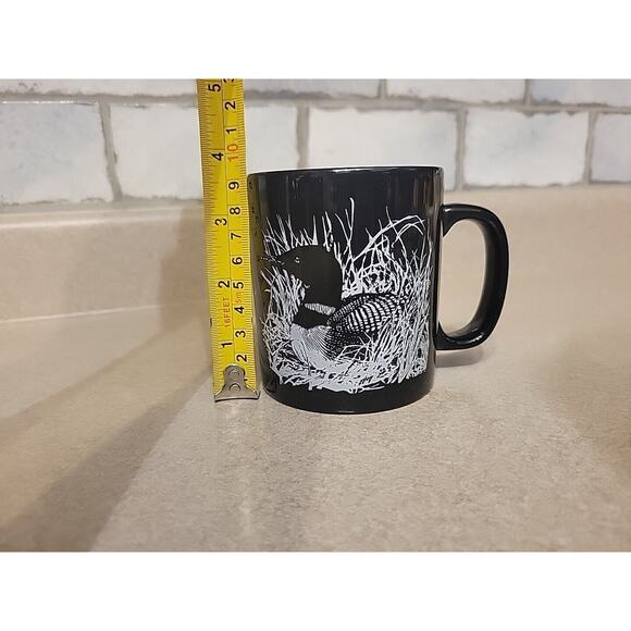 Kiln Craft Staffordshire England Coffee Mug Cup - Loon Nesting Minnesota RARE - Picture 6 of 7